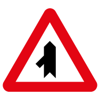 Intersección en T (izda.)