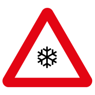 Riesgo de hielo o nieve