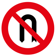 Prohibido cambio de sentido