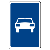 Vía para automóviles